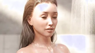 AWAM - SOPHIA TOOK A big black dick ROUGH INTO THE SHOWER