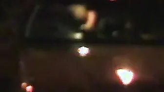 hot blonde driver blows her passengers rough dick inside the
