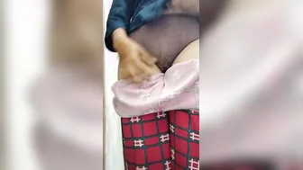Punjab Wifey bathing watch by step brother