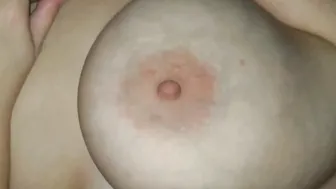 SHOCK CONTENT  I went in a my next doors college cunt with mouth room and jerked off on her gigantic hooters and