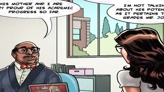 Meeting porn video – Detention season #2 Ep. #1 - Parents Professor Conference Son Caught step dad Fucking his Professor