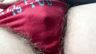 10 minutes of bushy cunt inside your face panty bondage