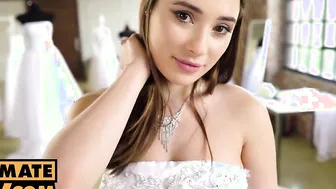 pov - Taking the virginity of a bridal Goddess starring