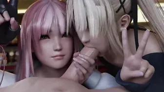 DOA - Honoka  Marie Rose Bj With Cum (Sound)