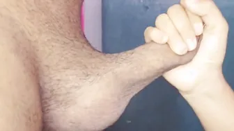 Stepmom has fun with her stepsons penis until they got