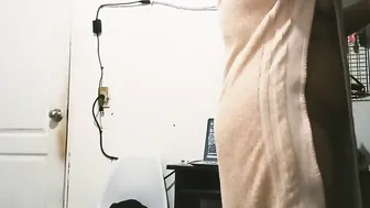 filming my ex-wife unnoticed as she prepares to take a