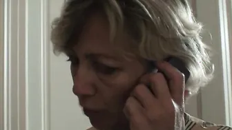 Mature mommy swallows 2 cocks at once
