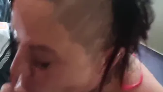 Northampton Hoe Blowing Penis and taking a giant facial