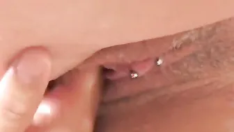 Beauty dark haired milf getting her twat licked inside giant Goddess