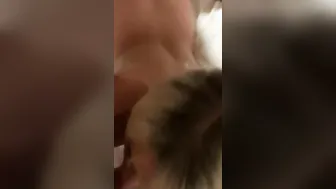 MFM THREE-WAY | SWINGERS | Amateur Inked Sexy Takes 2 Cocks At Once
