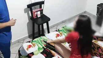 Niece Participates inside a Cosplay Contest and her Step Uncle Tricks her with an Sensual Suit to Take Advantage of