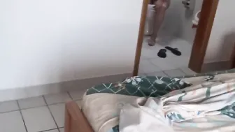 After fucking on the beach I peeing and performance off