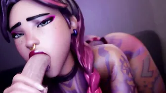 Fortnite - Jules Giving Oral Sex For Cum (Sound)