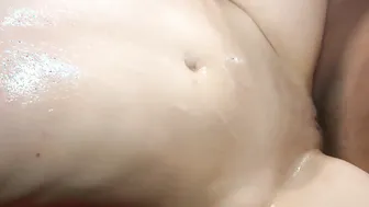 German thin young woman amateur bukkake and jizzed gang bang group sex