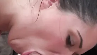 British Stepmother Pixiee Little Teaches Him How to Eat Cunt and Fucked