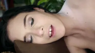 Vulgar grandpa meets with amazingly hot 19 year old Nikki Foxs twat