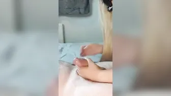 Sucking Off cock with deep throat