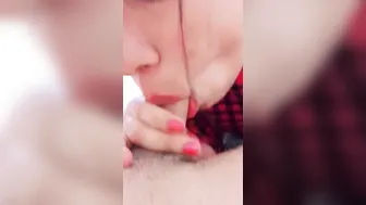 Sabrosa Tiktoker Intenta sacarme leche 