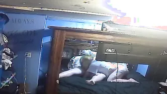 us inside our bedroom (no audio)