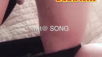 트위터 보송이 손만 대면 싸는년