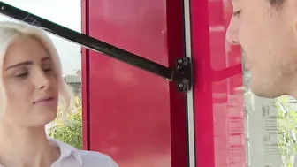 Thin blonde Mandy Slender rough butt boned