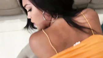 Cutie Hispanic Cutie Bounces Gigantic Butt on J Macs Big Cock