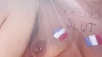 2 young French cunt with mouth suck strangers on the naturist beach of Cap dAgde
