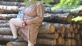 Meine Frau beobachtet