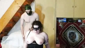 Amateur bbw gang bang MILF got a lot of dick