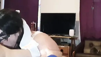 Cum eating bride got a fast refill