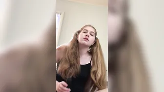 Strap porn video – Gf with strap-on give jerk off instructions