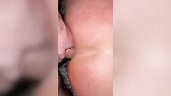 point of view: real amateur hubby and ex-wife have an ANAL quickie and finish with cumshot and SQUIRT