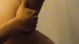 Sitting on the huge cock of the gifted into front of the hubby - EX-WIFE released.