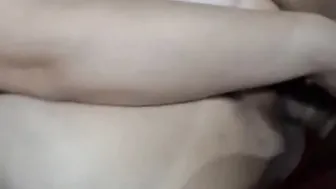 milf SQUIRTS THEN GETTING DVP WITH SEX TOY AND BWC