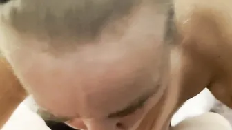 Old saggy titted pov Bj cum inside mouth swallowing every