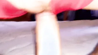 My Fiance into a RED Dress fucking with my Best