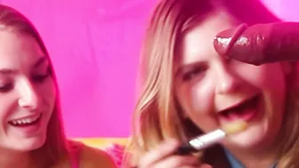 CFNM Girls Draw Describe  Fondle a Dick to Orgasm