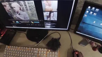 I came to visit my half-sister and found out that she was acting inside porn.