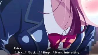 Uncensored Cartoon two Chick Akisa and Eliza for voluptuous Oral Sex