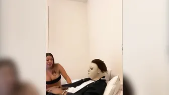 ADONIS AKA KING PENIS AS MICHAEL MYERS FUCKS GIGANTIC BOOTY HUGE BOOBS MEXICAN