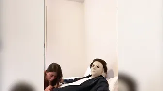 ADONIS AKA KING PENIS AS MICHAEL MYERS FUCKS GIGANTIC BOOTY HUGE BOOBS MEXICAN