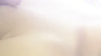 Wet japanese babe fingers her solo pussy