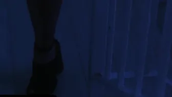 Teenage Stepsister's First Time Riding Daddy's Big Dick in Missionary Position