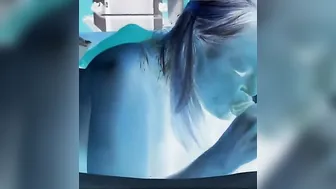 X ray Head. Deep Slow Motion Throbbing Pulsating dick into