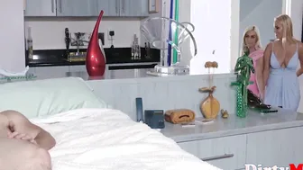 Step Milf Shares Boy Dildo With Daughter