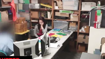 Shoplifter Naomie Maia Gets Busted And Fucked By Cop In Store