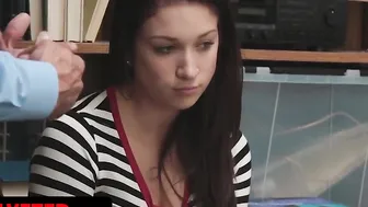 Shoplifter Naomie Maia Gets Busted And Fucked By Cop In Store