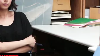 ShopLifting Slut Steals And Gets A Facial Load From Stranger