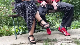 Cuckold Husbands Curvy Fiance Getting Cum Public