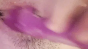 Slim Mom w Tiny Boobs Plays w Needy Snatch inside Shower